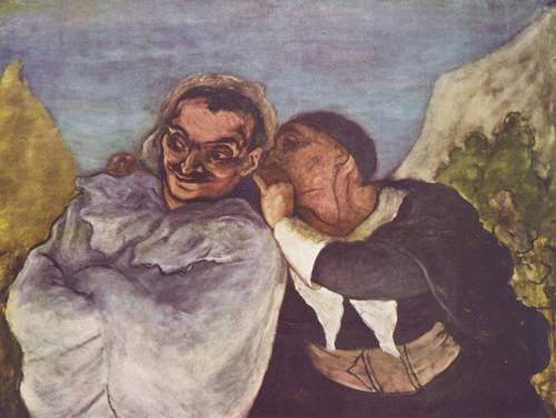 Honoré Daumier's "Crispin and Scapin" HonoreDaumier_CrispinAndScapin