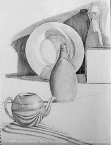 Still life with kettle
